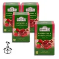 Produktbild: Ahmad Tea Grüner Tee mit Himbeer- und Granatapfelgeschmack 20 Teebeutel, 4 x 40g