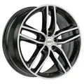 Produktbild: 1x BBS SX platinum silber diamantgedreht 8.5Jx19 5x108 ET45