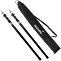 Produktbild: Skandika Teleskopstangen 2er-Set Sonnensegel Zeltstangen 86,5 - 227 cm Neu