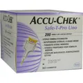 Produktbild: ACCU CHEK Safe T Pro Uno II Lanzetten 200St Lanzetten PZN 6143663