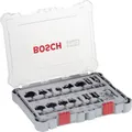 Produktbild: Fräser-Set, 1/4 Zoll-Schaft, 15-teilig Bosch Accessories 2607017473