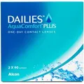 Produktbild: Alcon Dailies AquaComfort Plus (180er Packung) Tageslinsen (-5 dpt & BC 8.7)