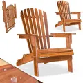 Produktbild: Liegestuhl Adirondack 2er-Set Akazienholz klappbar