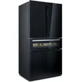 Produktbild: Siemens KF96RSBEA - Kühl-Gefrierkombination, Glasfront Schwarz, 183 x 90.5 cm