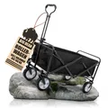 Produktbild: Bollerwagen faltbar 100kg belastbar 105L robuster Bollerwagen von BigDean
