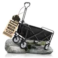 Produktbild: Bollerwagen faltbar 100kg belastbar 105L robuster Bollerwagen von BigDean