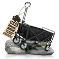 Produktbild: Bollerwagen faltbar 100kg belastbar 105L robuster Bollerwagen von BigDean