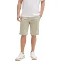 Produktbild: Chinoshorts TOM TAILOR DENIM, Herren, Gr. M, N-Gr, beige (beige abbey stone), Obermaterial: 98% Baumwolle, 2% Elasthan. Futter: 65% Polyester, 35% Baumwolle, unifarben, regular fit kniefrei, Hosen Chinoshorts, Sommerhose mit Taschen