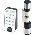 Produktbild: Burg-Wächter Schließzylinder Entry Easy 7602 FP, elektronisch, App-fähig, mit Pincode und Fingerprint