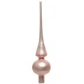 Produktbild: Christbaumschmuck Christbaumspitze Glas Ø 6 x 26 cm rosa matt