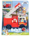 Produktbild: Moose Toys 300292 - BLUEY Feuerwehr mit Bingo & Bluey Figuren, ausrollbarer Schl