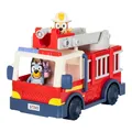 Produktbild: Moose Toys 300292 - BLUEY Feuerwehr mit Bingo & Bluey Figuren, ausrollbarer S...