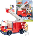 Produktbild: Moose Toys 300292 - BLUEY Feuerwehr mit Bingo & Bluey Figuren, ausrollbarer S...