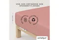 Produktbild: Schlafgut Spannbettlaken CASUAL u.a. in Gr. 90x200, 140x200 oder 180x200 cm, 100% Baumwolle, Jersey, Gummizug: rundum, (1 Stück), Bettlaken für Matratzen bis 25 cm Höhe, zuverlässig, langlebig, weich
