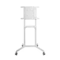 Produktbild: PureMounts PM-CART-80W rotierbarer Rollwagen bis 70 Zoll, weiß