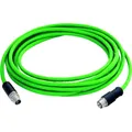 Produktbild: Telegärtner STX M12x1-M12x1 VL X-kod. Cat.6A (S/FTP, CAT6a, 10 m) (L82005A0000)