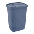 Produktbild: Rotho Kunststoff AG Rotho FLOWERS Wäschesammler, 55 Liter, Maße: 447 x 347 x 605 mm , Farbe: horizon blue 1756006161