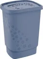Produktbild: Rotho Wäschesammler Flowers, 55 l horizon blue  Wäschebehälter