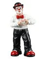 Produktbild: GILDE Gildeclown Deko Figur Clown von Herzen - Kunstharz Mehrfarbig - Geschenk Dekoration Sammlerfigur Höhe 14 cm