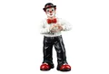 Produktbild: GILDE Sammelfigur Gildeclowns Figur Von Herzen - schwarz-rot-weiß - H. 14cm (1 Stück)