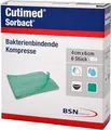 Produktbild: CUTIMED Sorbact Kompressen 4x6 cm 6 St