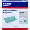 Produktbild: CUTIMED Sorbact Kompressen 4x6 cm 6 St PZN07347215