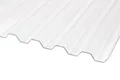 Produktbild: Gutta Polycarbonat-Wellplatte Trapez 76/18 200 x 95 cm 1,4 mm klar