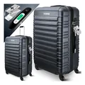 Produktbild: KESSER Reisekoffer Hartschalen-Koffer Inkl. Kofferwaage + Gepäckanhänger Trolley Gepäck Rollkoffer Zahlenschloss 4 Rollen ABS-Hartschale Teleskopgriff