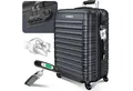 Produktbild: KESSER Hartschalen-Trolley Reisekoffer 120L Koffer Inkl. Kofferwaage + Gepäckanhänger, 4 Rollen, Rollkoffer ABS-Hartschale mit 4 Rollen, Zahlenschloss & Teleskopgriff