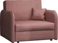 Produktbild: MIRJAN24 Schlafsofa Viva Loft I, Schlaffunktion und Bettkasten, Polstersofa vom Hersteller, Sessel, Stilvoll Couch (Farbe: Mono 235)