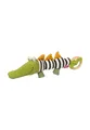 Produktbild: SIGIKID 39212 Strick-Greifling Krokodil Baby Strick Mädchen und Jungen Babyspielzeug empfohlen ab 3 Monaten grün/schwarz-weiß