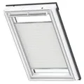 Produktbild: VELUX Wabenplissee Uni weiß Uni weiß 1045, PK10, Aluminiumschiene,Elektro,GGU,VELUX