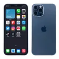 Produktbild: Apple iPhone 12 Pro Max 128 GB Pazifikblau Neuwertig Dual Sim (Ohne Simlock)