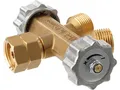 Produktbild: Abzweigventil G3/8''LH-Überwurfmutter - 2xG3/8''LH-KN