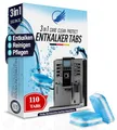 Produktbild: 3-in-1 Entkalkungstabletten – 110 Stück für Kaffeevollautomaten & Kaffeemaschinen – kompatibel mit allen Marken – Made in Germany
