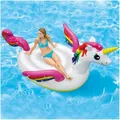 Produktbild: Intex Mega Einhorn Reittier Party Lounge Badeinsel Pool Liege Luftmatratze 287cm