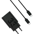 Produktbild: Motorola TurboPower Ladegerät 33W + USB-A zu USB-C Kabel - Schwarz