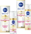 Produktbild: Nivea Pflege-Set CELLULAR Luminous Tagespflege+ Intensiv Serum, 2-tlg., Gegen Pigment- und Altersflecken, auch für sensible Haut.