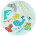 Produktbild: Magnetspiel Angel Spiel Kinder - Fische angeln - Montessori Angelspiel Kleink...