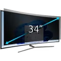 Produktbild: Kensington Blickschutzfilter für Samsung C34H890 Curved Monitor, 34 Zoll, 21:9, DSGVO-konform, Für mehr Datensicherheit, Mit Blaulichtfilter und Blendschutz, 627208