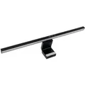 Produktbild: LUXULA Monitorleuchte Stufenlos Dimmbar CCT Warm- Kaltweiß Klemmleuchte 5W 250lm 2900-6200K Schreibtischlampe Homeoffice USB Schwarz