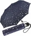 Produktbild: Pierre Cardin Taschenregenschirm schöner Damen-Regenschirm mit Auf-Zu-Automatik, traumhafte Sterne in verspieltem Design