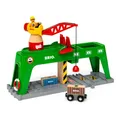 Produktbild: BRIO World 33996 Bahn Verlade Terminal - Mit beweglichem Kran zum Umladen von Gü