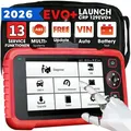 Produktbild: LAUNCH OBD2 Diagnosegerät CRP129EVO Plus mit Android 4 Systeme 13 Servicefunktionen 80+ Automarken 17 Sprachen lebenslange Updates