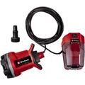 Produktbild: Einhell Schmutzwasserpumpe GE-DP 18/25 Li-Solo, Akku, 18V, Ø 25mm Fremdkörper, 0,5 bar, 7500 l/h