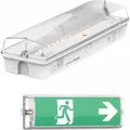 Produktbild: Enovalite LED-Fluchtwegleuchte, 8 h Notlicht (ELED200100-8H)