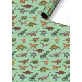 Produktbild: Stewo Papier Geschenkpapier Dinosaurier 70 cm x 2 m Geschenkverpackung Grün