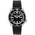 Produktbild: Seiko Herren Automatikuhr SRPD95, Schwarz, 42.5 mm, 13.4 mm, Wasserfest bis 20 m, Lederarmband, Schnalle, Klassisch, Digital, Automatikaufzug, Uhrenzubehör: Bedienungsanleitung, Garantiekarte