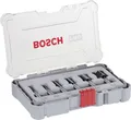 Produktbild: Bosch Accessories Nutfräser-Set, 8-mm-Schaft, 6-teilig 2607017466