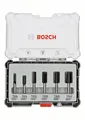 Produktbild: BOSCH 6-tlg. Nutfräser-Set, 8-mm-Schaft